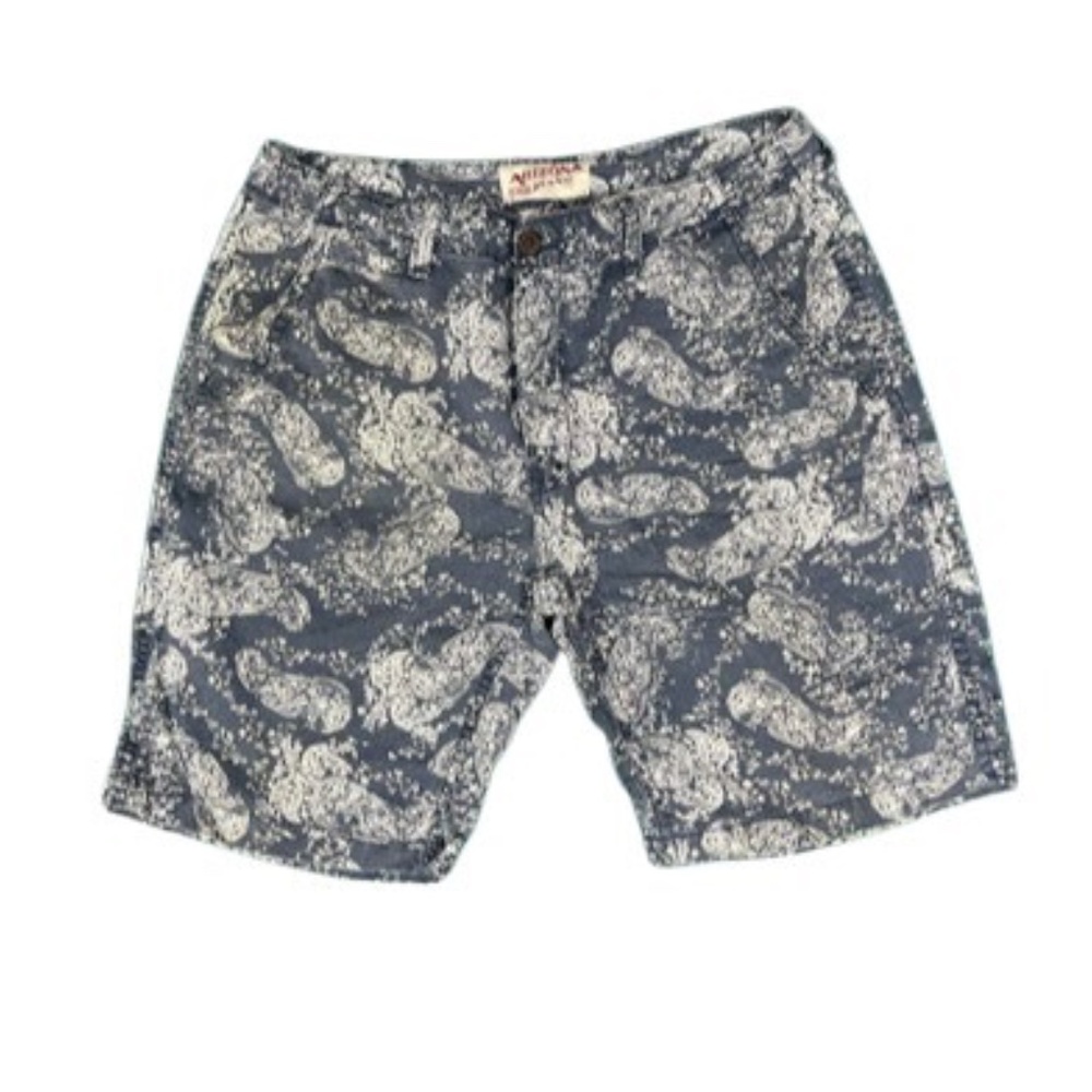 Arizona Jean Co. Blue Paisley shorts